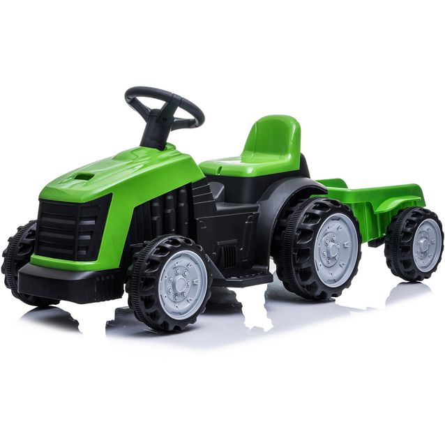 Sähkötraktori peräkärryllä, 1 x 7,4V moottori NORDIC PLAY
