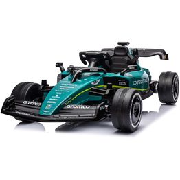 Sähköauto Formula 1 Aston Martin 4 x 12 moottori, EVA-renkaat, NORDIC PLAY