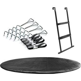 Suojus, tikkaat ja ankkurointisetti Ø427 trampoliinille SALTA