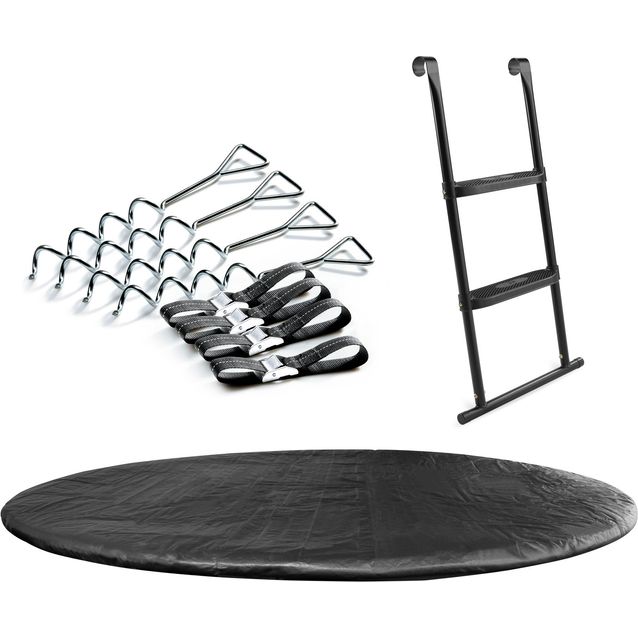 Suojus, tikkaat ja ankkurointisetti Ø427 trampoliinille SALTA