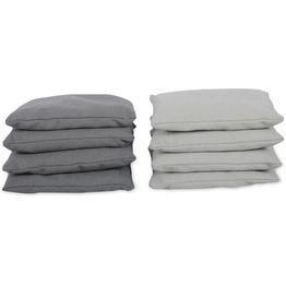 Heittopusseja Cornhole peliin Nordic Games, 150x150 mm harmaa purjekangas