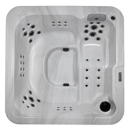 Ulkoporeallas Comfort Garden Stella, 6 hlöä, 52 suutinta, harmaa/vaalea marmori