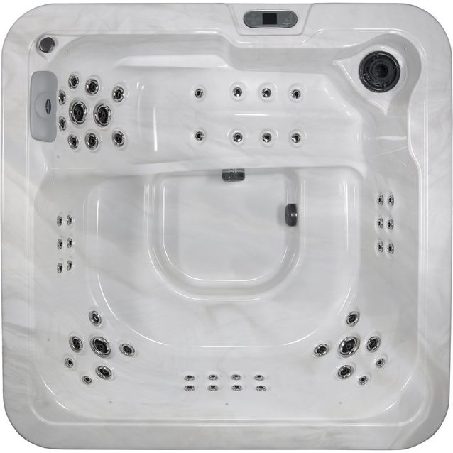 Ulkoporeallas Comfort Garden Stella, 6 hlöä, 52 suutinta, harmaa/vaalea marmori