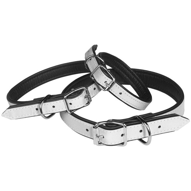 Nahkapanta Pet First vuorella heijastin 18mmx40cm musta