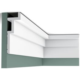 Koristelista Orac Decor C396 61x185x2000 mm polyuretaani valkoinen