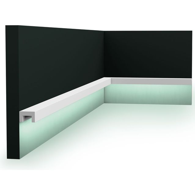 Koristelista Orac Decor CX190 30x20x2000 mm polystyreeni valkoinen