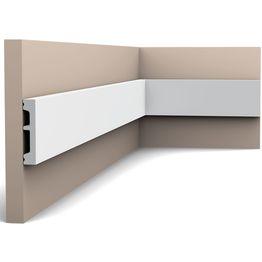 Koristelista Orac Decor SX157 13x66x2000 mm polystyreeni valkoinen