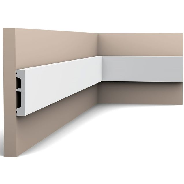 Koristelista Orac Decor SX157 13x66x2000 mm polystyreeni valkoinen