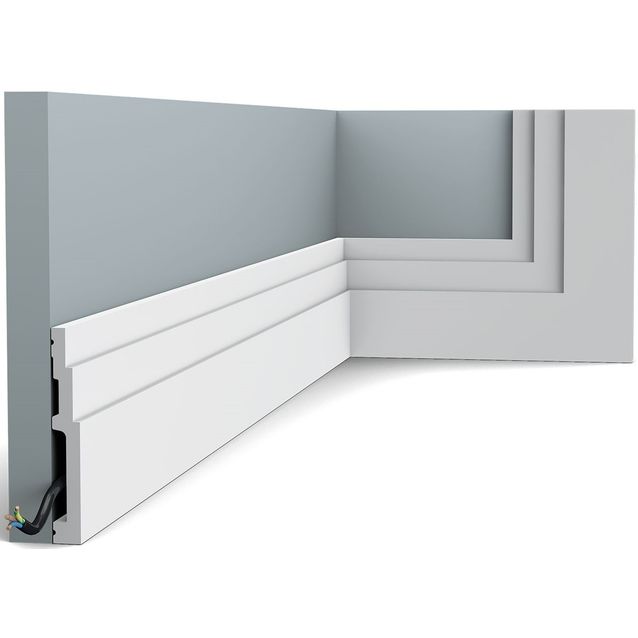 Koristelista Orac Decor SX180 16x120x2000 mm polystyreeni valkoinen