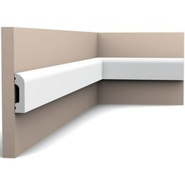 Koristelista Orac Decor SX182 13x50x2000 mm polystyreeni valkoinen