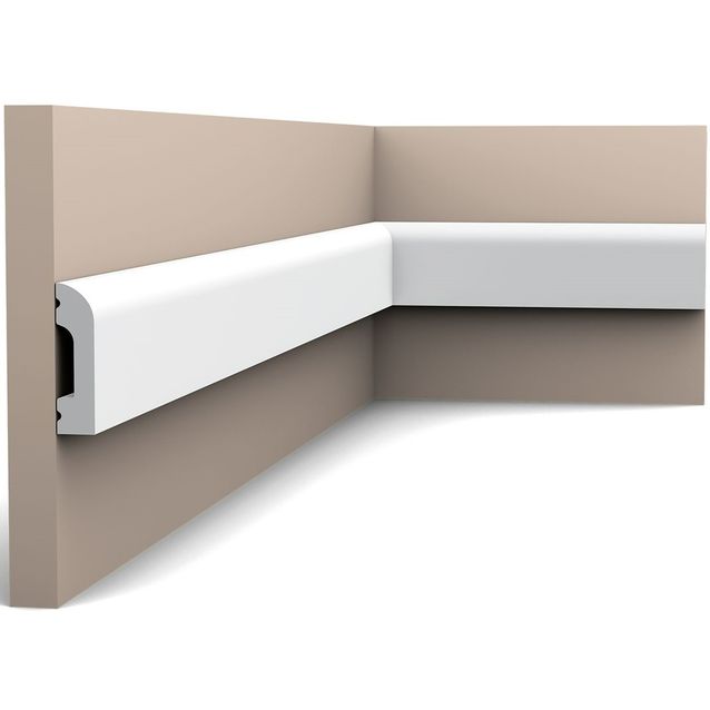 Koristelista Orac Decor SX182 13x50x2000 mm polystyreeni valkoinen