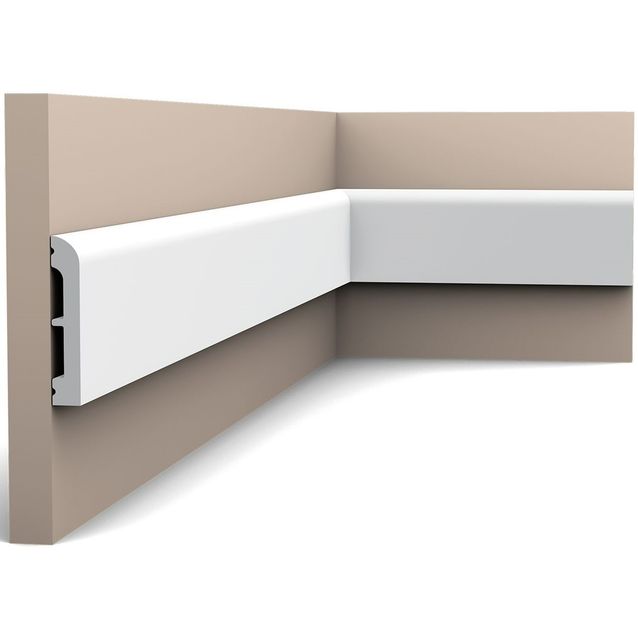 Koristelista Orac Decor SX183 13x75x2000 mm polystyreeni valkoinen