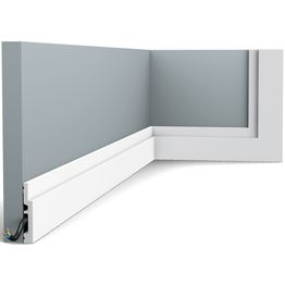 Koristelista Orac Decor SX187 12x75x2000 mm polystyreeni valkoinen