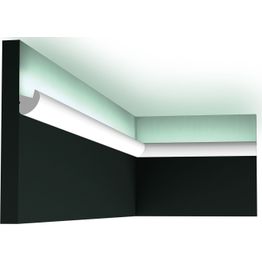 Valolista Orac Decor CX188 30x34x2000 mm polystyreeni valkoinen