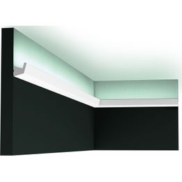 Valolista Orac Decor CX189 27x27x2000 mm polystyreeni valkoinen