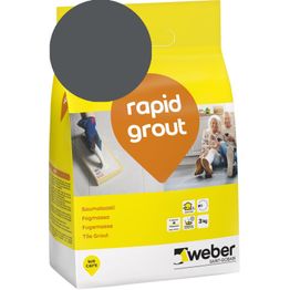 Saumalaasti Weber Rapid Grout 19 Anthracite 3 kg