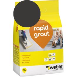 Saumalaasti Weber Rapid Grout 20 Graphite 3 kg