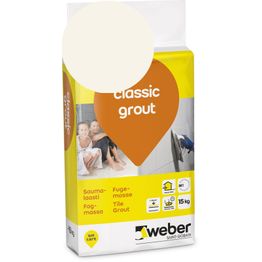 Saumalaasti Weber Classic Grout 12 Marble 15 kg