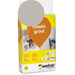 Saumalaasti Weber Classic Grout 14 Smoke 15 kg