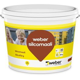 Silikonihartsimaali Weber Silcomaali tilausväri 25 kg