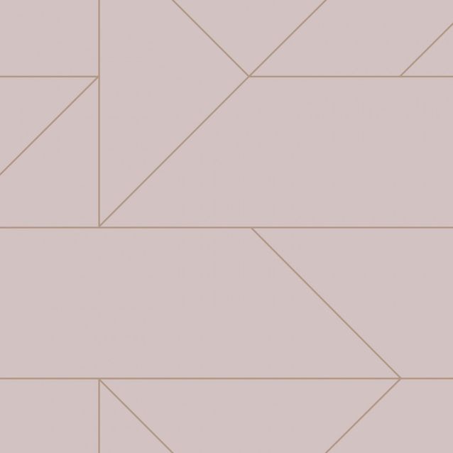 Tapetti City Chic 347721 0,53 x 10,5 m vaaleanpunainen