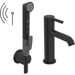 Pesuallashana Oras Optima Style 2613FH-33, 3 V, etäkäytettävä bidetta-käsisuihku, mattamusta