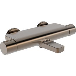 Termostaattihana Oras Optima Style 7140GN juoksuputkella, harjattu pronssi