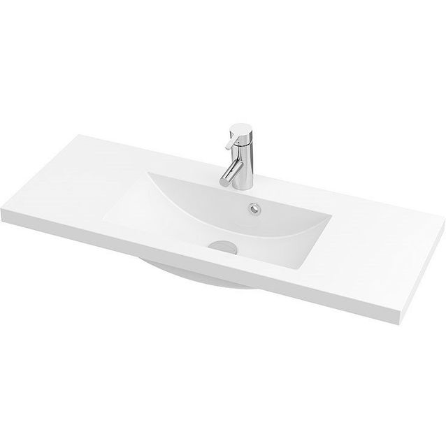 Tasoallas Otsoson Clever, 600-2500 mm, mittatilaus, valkoinen