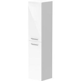 Korkeakaappi Otsoson Reno 35, 160x35x35 cm, valkoinen