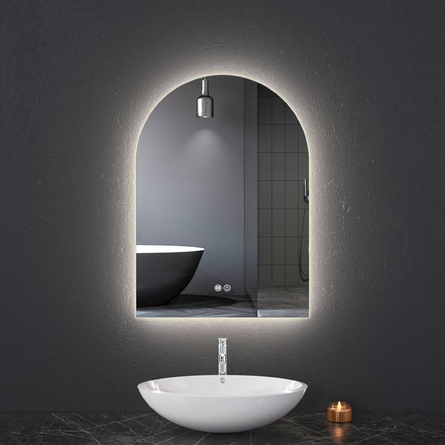 Valopeili Lyfco Adrienne, 50x70 cm, himmennettävä, huurtumaton