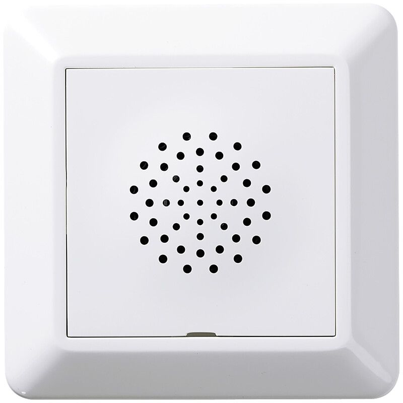 Ovikello ELKO RS Nordic 12-24 V AC/DCn kehyksellä kirkkaan valkoinen