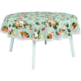 Pöytäliina Home4You SUMMER kukkakuosi Ø170 cm, kukat, monivärinen