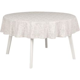 Pöytäliina Home4You PARTY Ø170 cm, kirkkaat kukat, beige