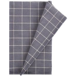Pöytäliina Home4You LINEN 136x136 cm, harmaa neliö