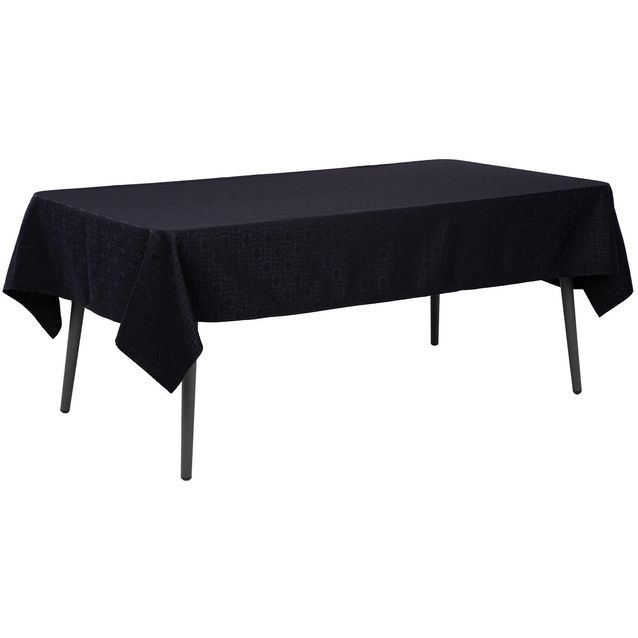 Table mat PARTY 150x250cm, black motif