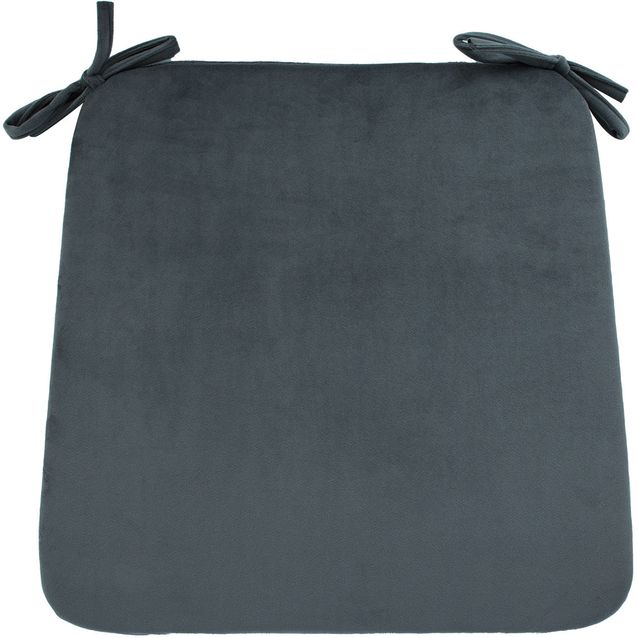 Cushion VELVET for chair 39x39cm, grey