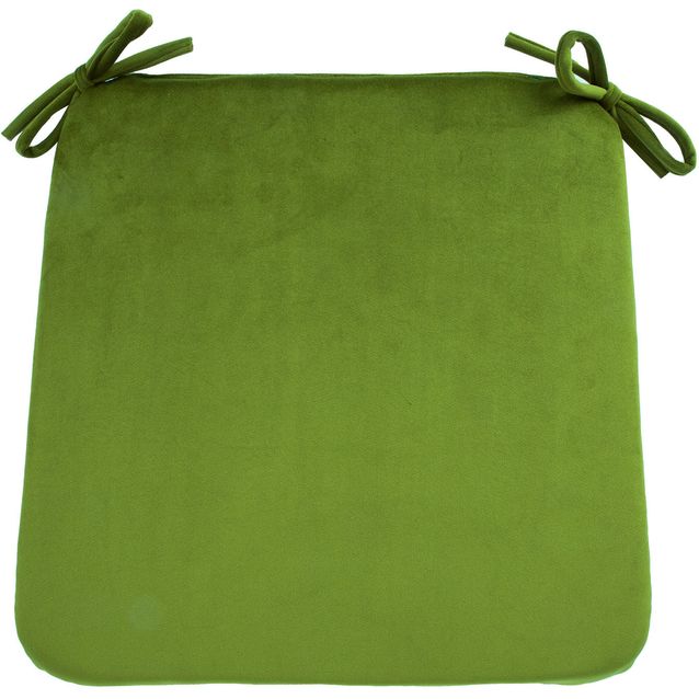 Cushion VELVET for chair 39x39cm, green