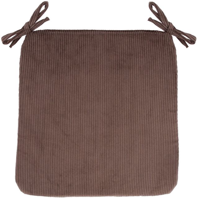 Chair pad FJORD 39x39cm, brown