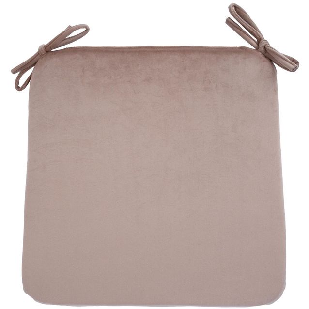 Cushion VELVET 2, for chair 39x39cm, beige