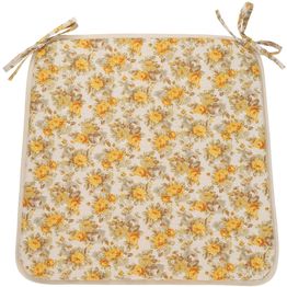 Tuolin pehmuste Home4You LONETA NEW 39x39 cm, beige ruusu
