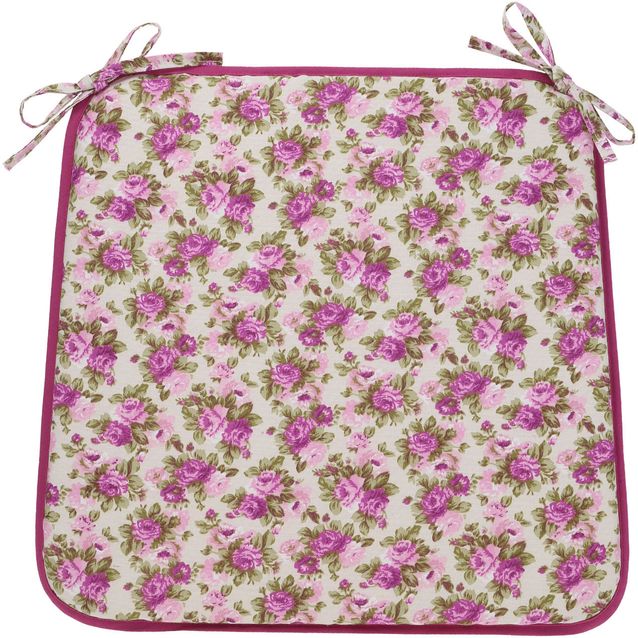 Cushion LONETA NEW for chair 39x39cm, purple rose