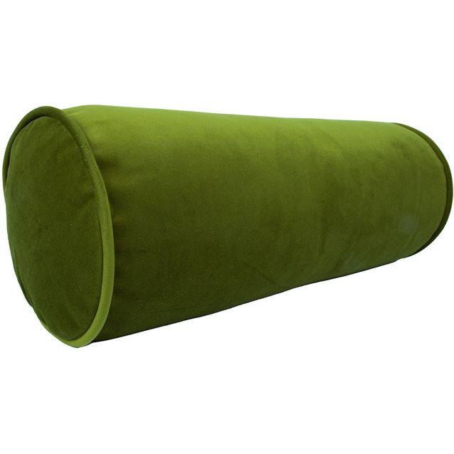 Pillow roll VELVET D18x50cm, green
