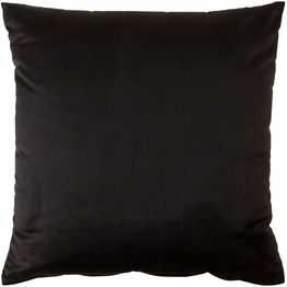 Tyyny sametti Home4You 50x50 cm, musta