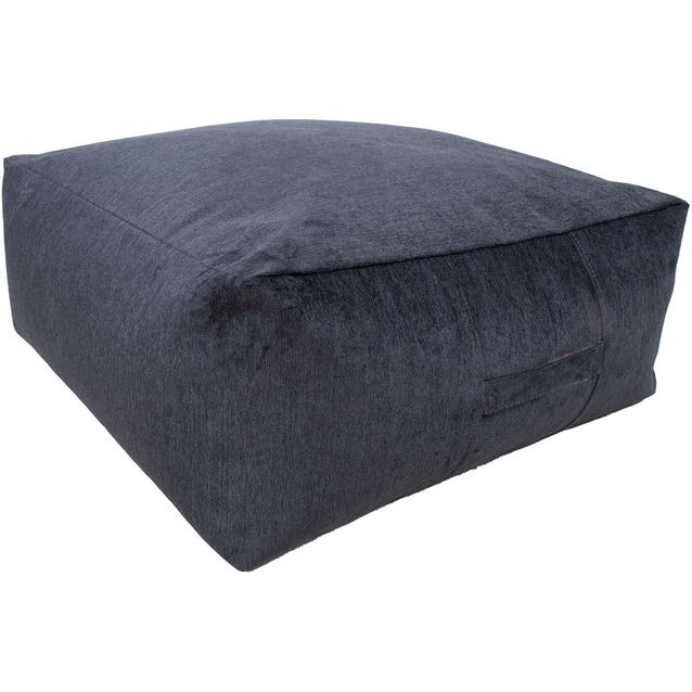 Stool MITSU-MITSU 80x80xH30cm, dark grey
