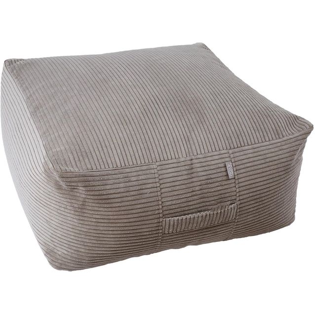 Stool HYPER 80x80cm, H30cm, grey