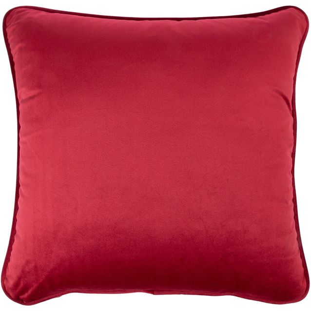 Pillow VELVET 45x45cm, burgundy