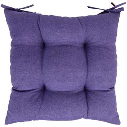 Tuolin pehmuste Home4You LONETA 40x40 cm, violetti