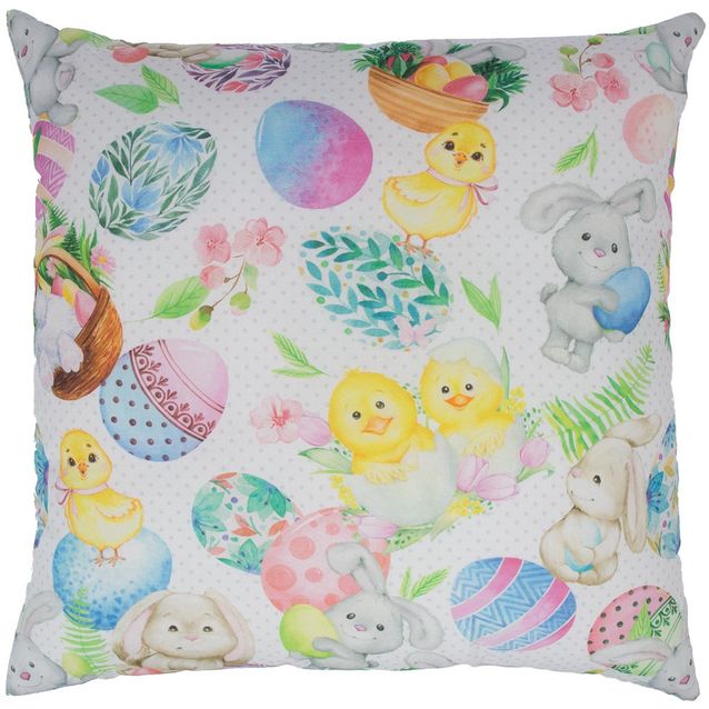 Pillow LONETA 45x45cm, spring and the rabbit