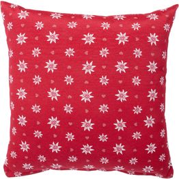 Koristetyyny Home4You HOLLY 45x45 cm, punainen Edelweiss
