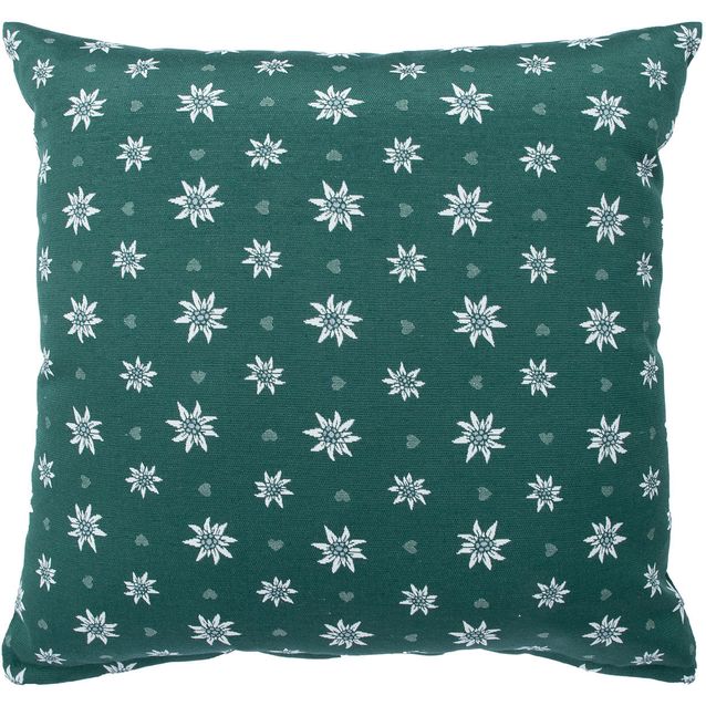Pillow HOLLY 45x45cm, green Edelweiss